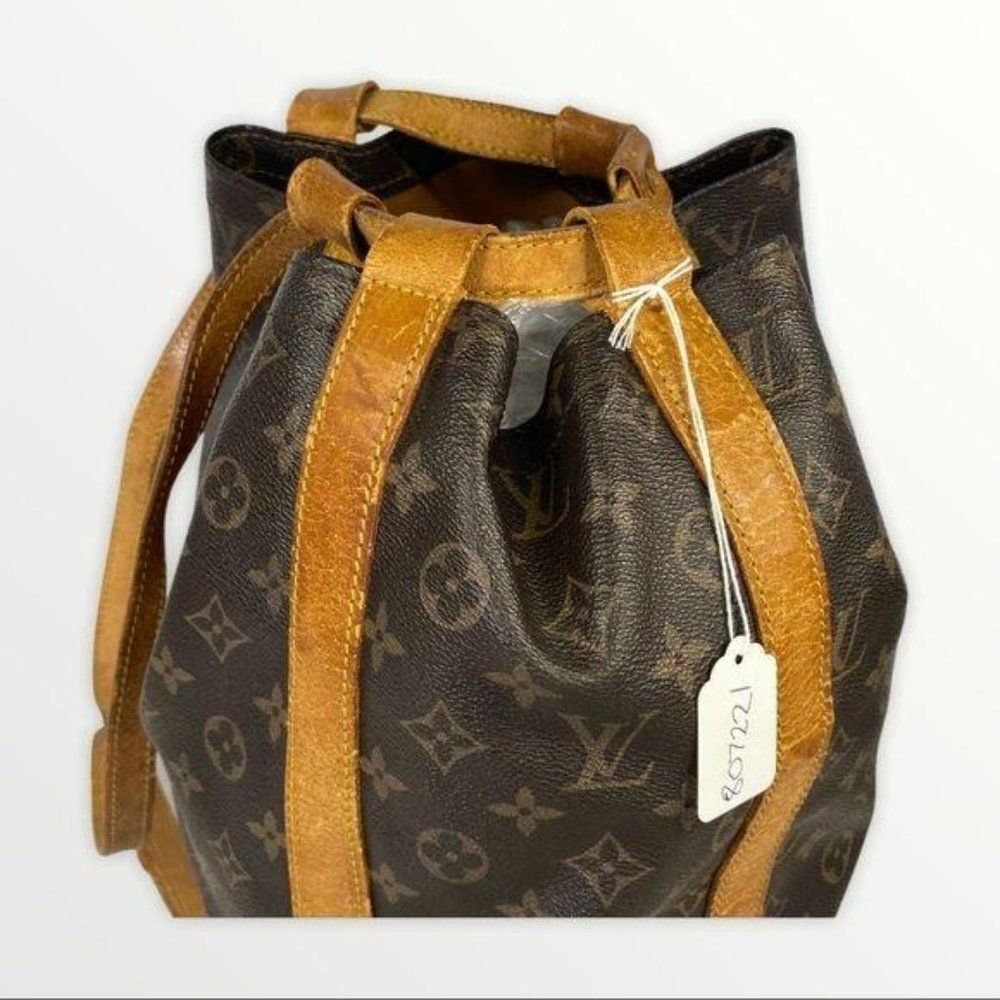 Vintage Louis Vuitton Monogram Canvas Randonnee PM Bag - DAMAGED - Picture 4 of 16
